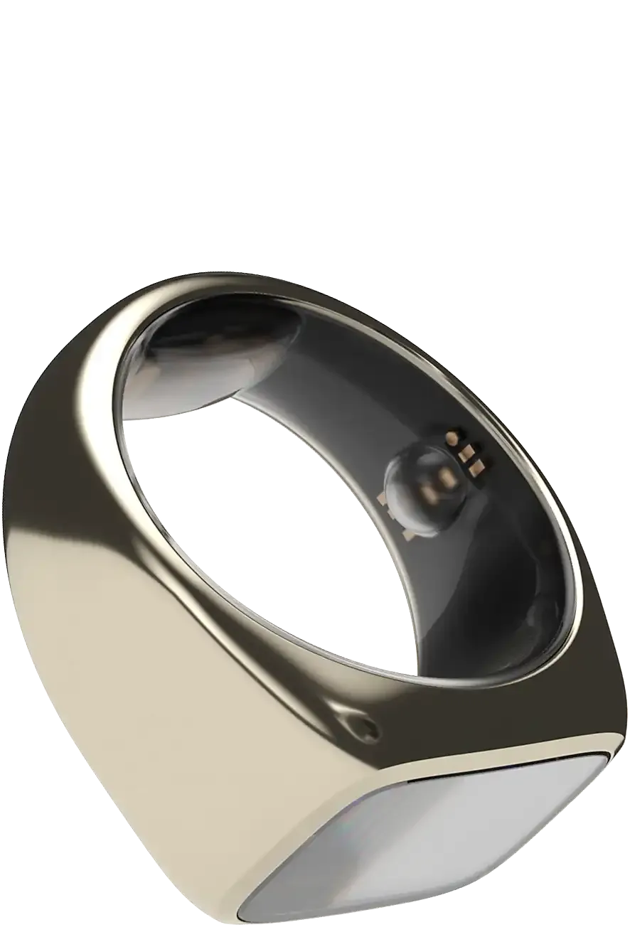 golden haelo smart ring
