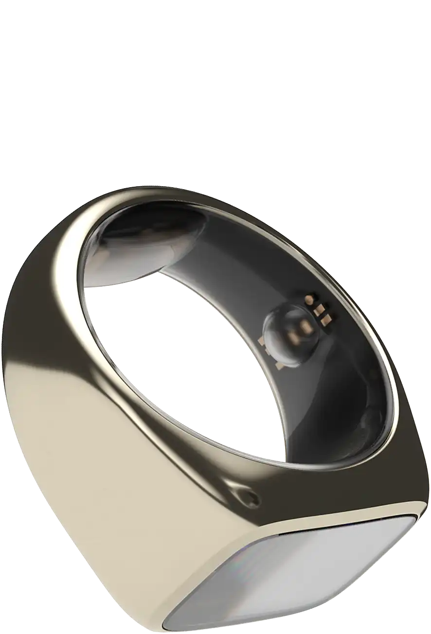 golden haelo smart ring